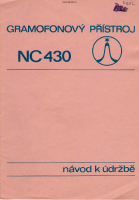 Tesla nc 430 - Navod k udrzbe 